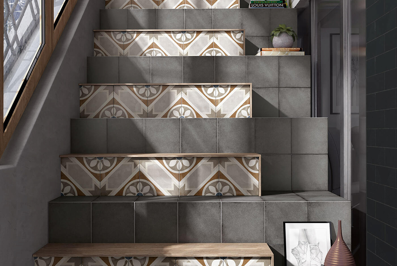 ART NOUVEAU CHARCOAL GREY / APOLLO COLOR